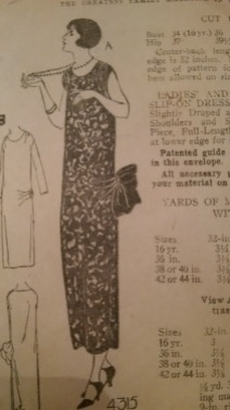 Ladies Home Journal 1920s dress 4315